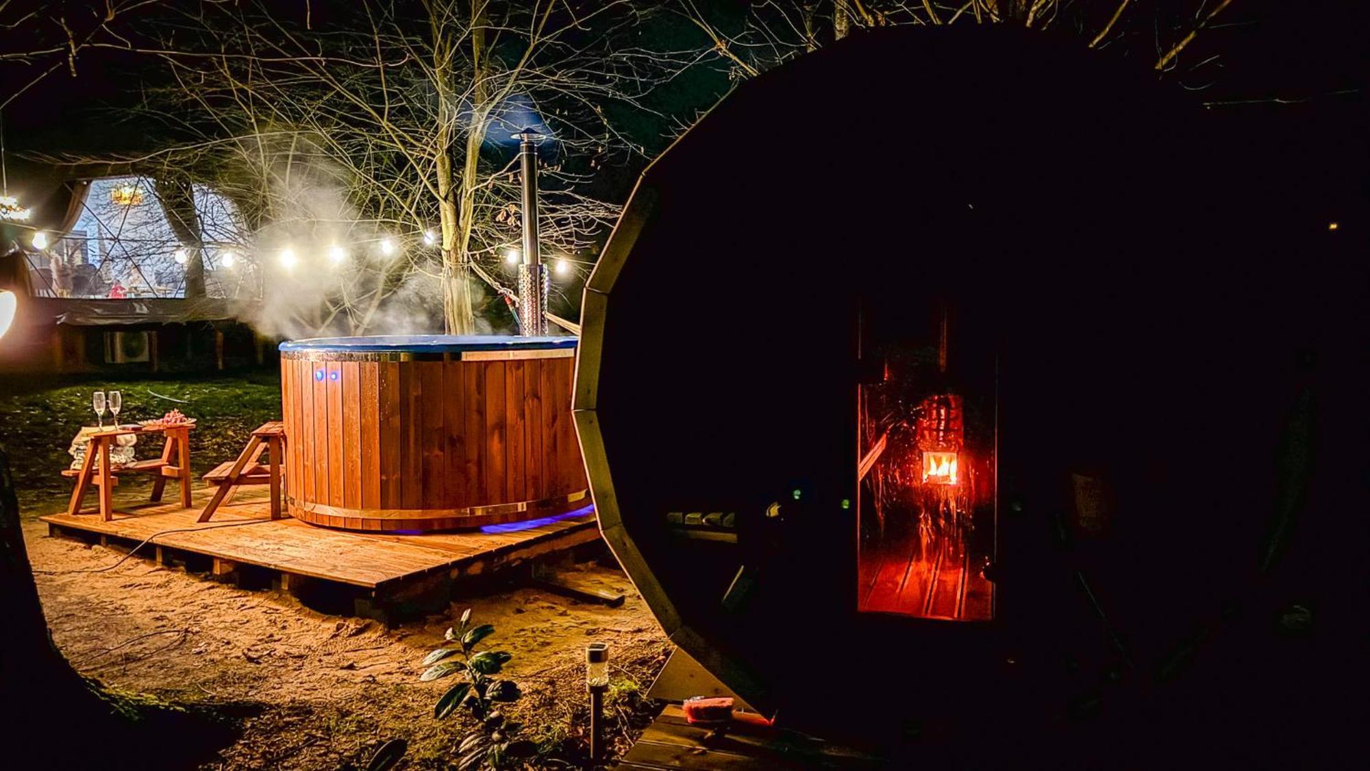 Glampingsantoczno Villa Buitenkant foto